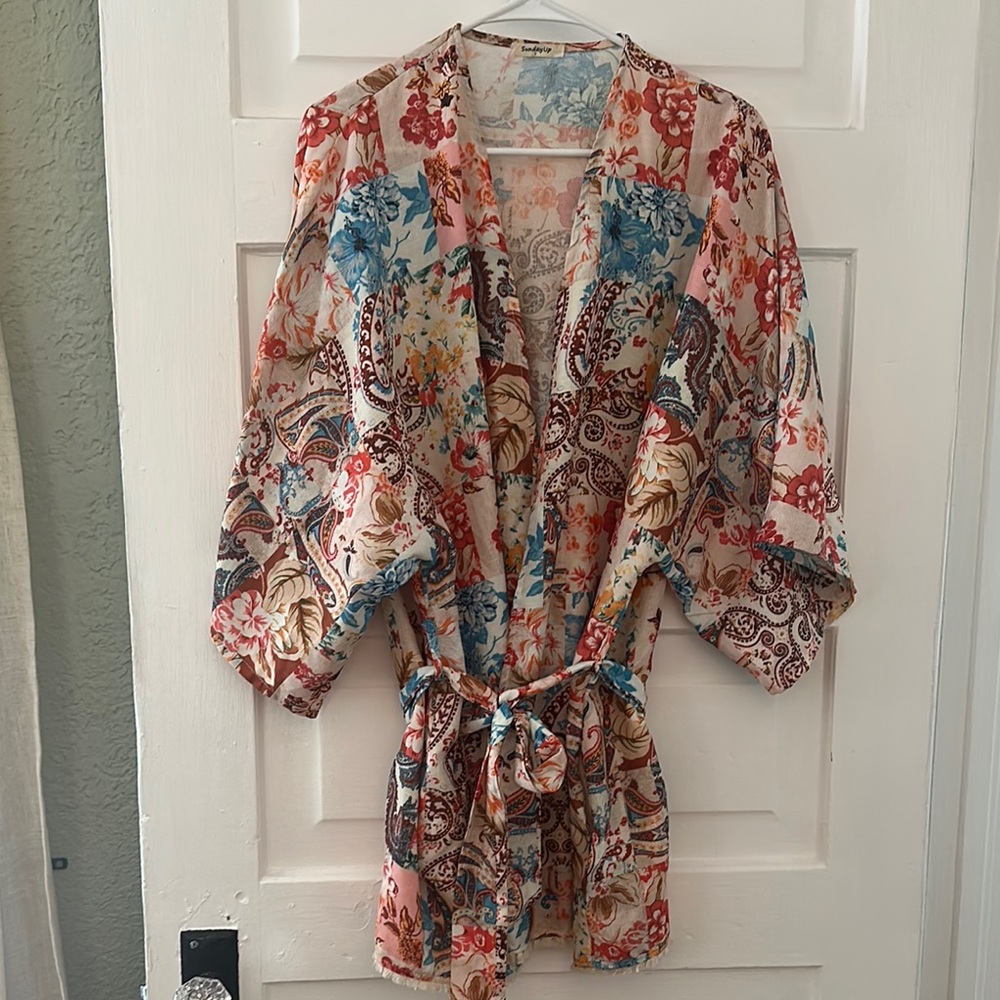 Sunday up, ladies robe/cover-up